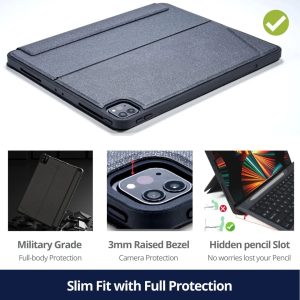 کیف کیبورد دار تبلت Air 11 2026 12 Tab S7 / S8