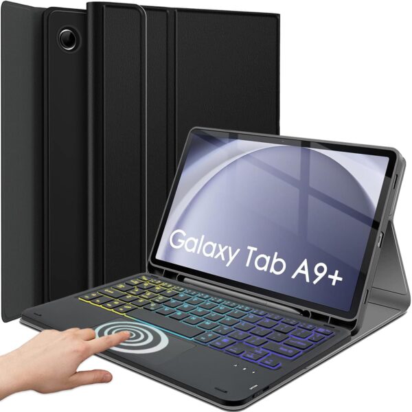 کیف کیبورد دار تبلت Galaxy Tab A9 plus