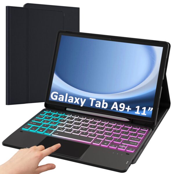 کیف کیبورد دار تبلت Galaxy Tab A9 plus