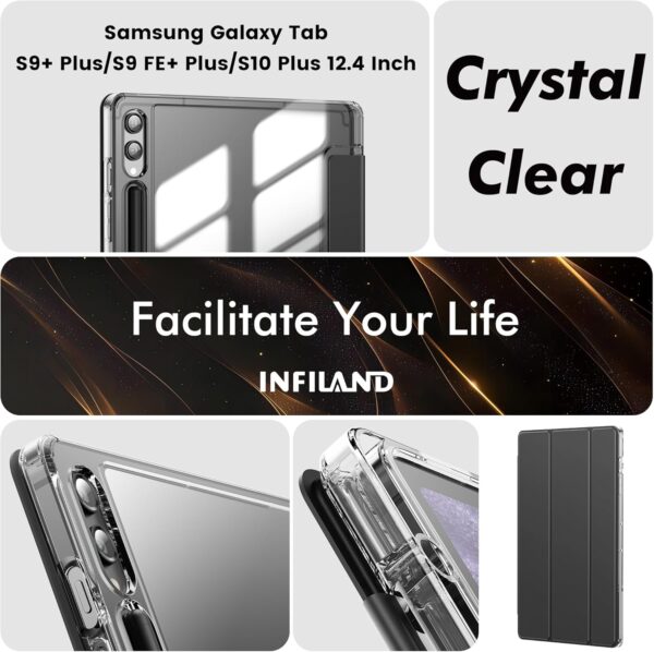 کیف اسمارت شفاف تبلت Galaxy Tab S10 / S10 FE