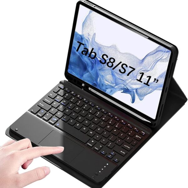 کیف کیبورد دار تبلت Galaxy Tab S8 / S7