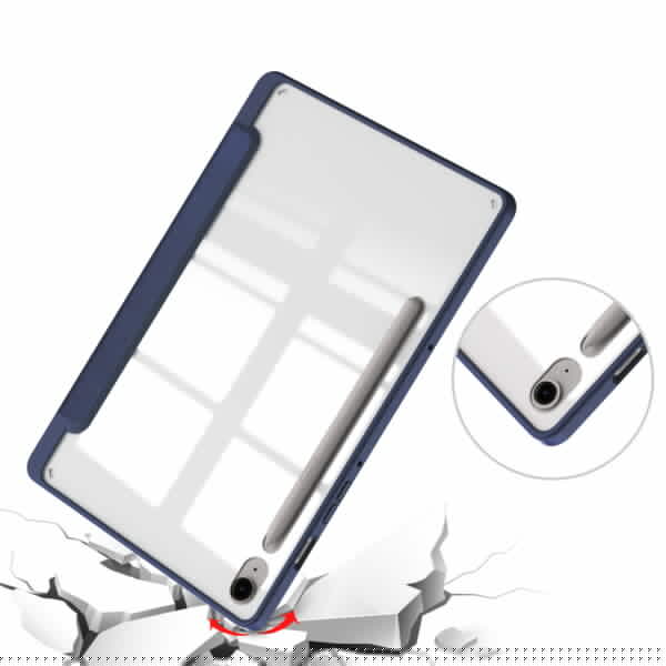 کیف اسمارت شفاف EVO تبلت Galaxy Tab S10 FE plus کیف اسمارت شفاف EVO تبلت Galaxy Tab S10 FE plus